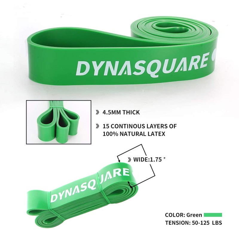 DYNASQUARE Resistance Bands, Pull Up Bands, Heavy Duty Exercise Bands