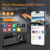 Miofive Smart GPS Dash Cam, 2160P UHD Car Dash Camera,