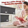 Chuangdi 6 Pcs Comic Book Storage Boxes, Back to School