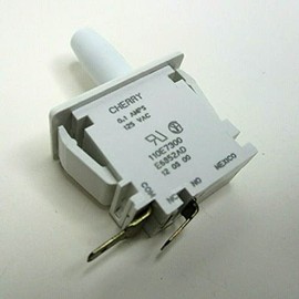 2 Piece Cherry SPST Door Switch 0.1A, 125VAC - 0E6852AD Plunger/Push, N.O. (HO #5)