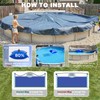 Arock 4' X 4' Pool Air Pillow for Above Ground