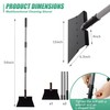 Suchtale Garden Flat Shovel Scraper, Heavy Duty Multifunctional Outdoor Cleaning