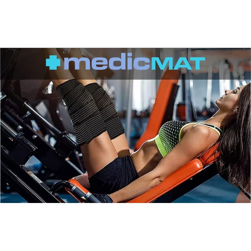 2 x 180 cm Sport Knee Sleeves for Protection of