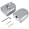 Stainless Steel 10~12mm Glass Door Lock Rotary Knob Open/Close Home