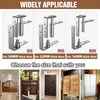 Heavy Duty Cafe Door Hinges,304 Stainless Steel Thick Hinges, Self