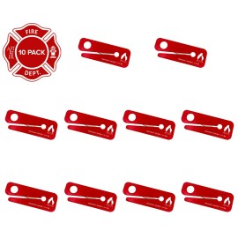 Revolution Fire Gear Emergency Seatbelt Cutter 10 Pack - Auto Rescue - Firefighter / EMT / Police