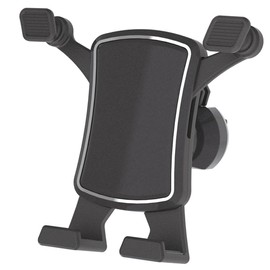 Pellucid SPH2009 Car Goods Smartphone Holder Vertical Horizontal AC Louver Mounting Type BK