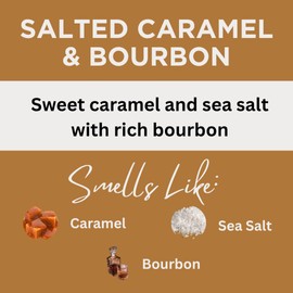 Black Canyon Salted Caramel & Bourbon Scented Body Lotion with Lanolin and Jojoba Oil, 12 Oz (2 Pack)