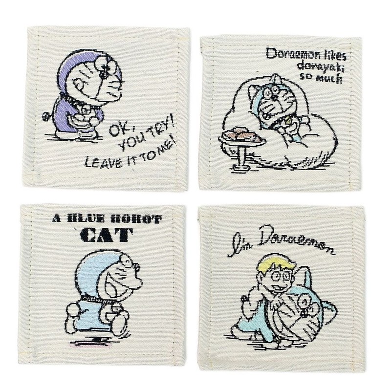 Marushin 2905000500 Coaster Doraemon 3.9 x 3.9 inches (10 x