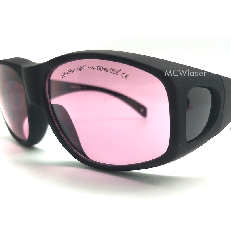MCWlaser Laser Safty Safety Glasses 750-850 & 765-830nm Typical for