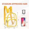Unbranded Heavy Duty Clear Backpack Waterproof Transparent Sling Bag See