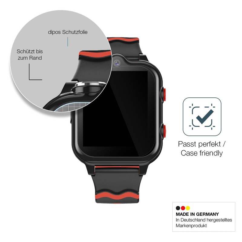 dipos I 2x Screen Protectors 9H Clear Compatible with Carneedi