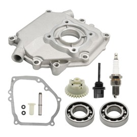 CADUFUELLY 11381-ZH8-801 Crankcase Cover Gasket Governor Gear Kit, Replacement for Honda GX35 GX35NT UMK435 HHT35S GX160 GX200 Engine, Replaces 16510-ZE1-000