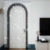 DALAETUS 2 Pcs Glitter String Curtain Panel Set, 100 x