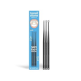 Tonsil Tech - Kit De Extracción De Piedra De Amígdalas Premium - Fácil Extracción Segura - Diseñado Por Bioingeniero - Herramientas Fabricadas En Ee. Uu., Azul