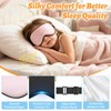 2 Pack Silk Kids Sleep Mask - Soft Skin-Friendly Adjustable