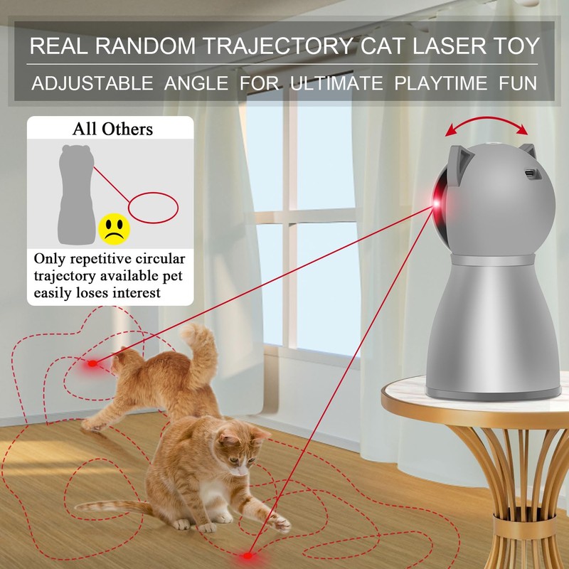 YVE LIFE Laser Cat Toys for Indoor Cats,The 4th Generation