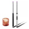 LOMETEB 2pcs Usb Encendedor Eléctrico Portátil Recargable De Cocina