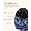 Gorro de dormir de satén largo – Gorra de satén