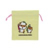 Sun-Star Stationery S2337304 Koroko Krillin Sanrio Characters, Goods, Drawstring Bag,