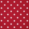 Homescapes Fabric Sold by the Metre Polka Dots Red 100%