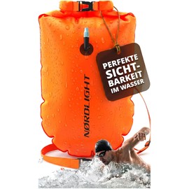 Nordlight Inflatable Waterproof Swimming Buoy with Dry Bag