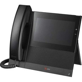 Poly CCX 600 IP Phone - Corded/Cordless - Corded/Cordless - Wi-Fi, Bluetooth - Desktop - Black - VoIP - PoE Ports (Renewed)