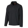 Riggs Workwear Men's FR Flame Resistant 1/4 Zip Pullover, Black,