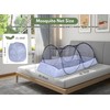Gugxiom Foldable Mosquito Net, Portable Travel Mosquito Net Pop Up