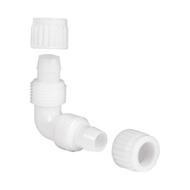 RecPro RV Plumbing Hardware | 06800 | 1/2" Compression Elbow | 90-Degree Fitting | Pex Pipe/Tubing Fittings (5 Fittings)