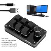 One Handed Mechanical Keyboard Multifunction 6 Key Mini Gaming Keypad