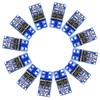 DaFuRui MOSFET Trigger Switch Drive Module，12Pack DC 5V-36V 15A(Max 30A)