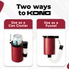 The Kong 2.0 - A Portable Can or Bottle Cooler/Cup