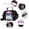 Lunch Box Insulated Soft Lunch Bag Lunch Container Pug Dog