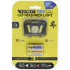 Gamakatsu LEHL185CR Headlight, Fishing Light, White, Red, Wide Beam, Flashing,