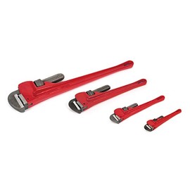 Titan 21304 4-Piece Heavy-Duty Straight Pipe Wrench Set