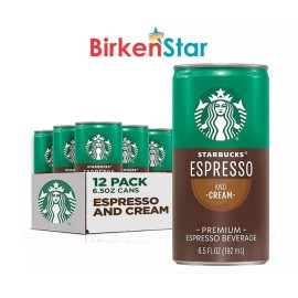 Starbucks Espresso and Cream (6.5 fl. oz., 12 pk.) NO SHIP TO NY,NJ,CA,IN.