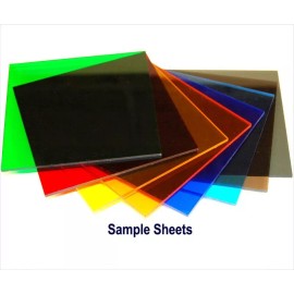 ZLazr.com (1) BLUE #2424 12"x12"x1/8" Acrylic Sheet Craft Plastic Plexiglass Supplies-SALE
