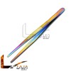 Laja Imports Multi Titanium Rainbow Color Thumb Dressing Forceps Tweezer