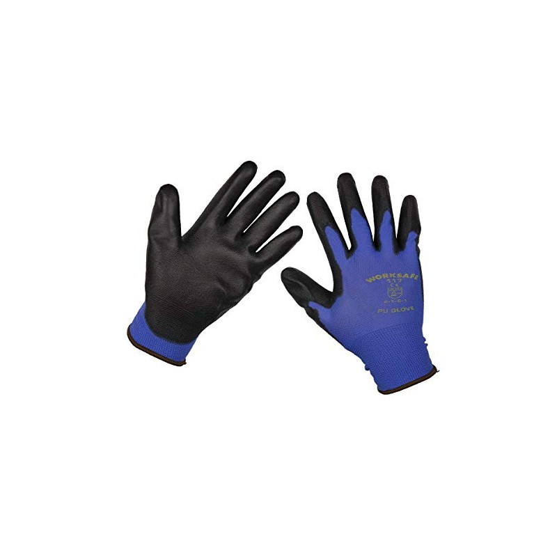 Sealey 9117XL Lightweight Gloves Pair Lightweight Precision Grip Gloves (X-Large)