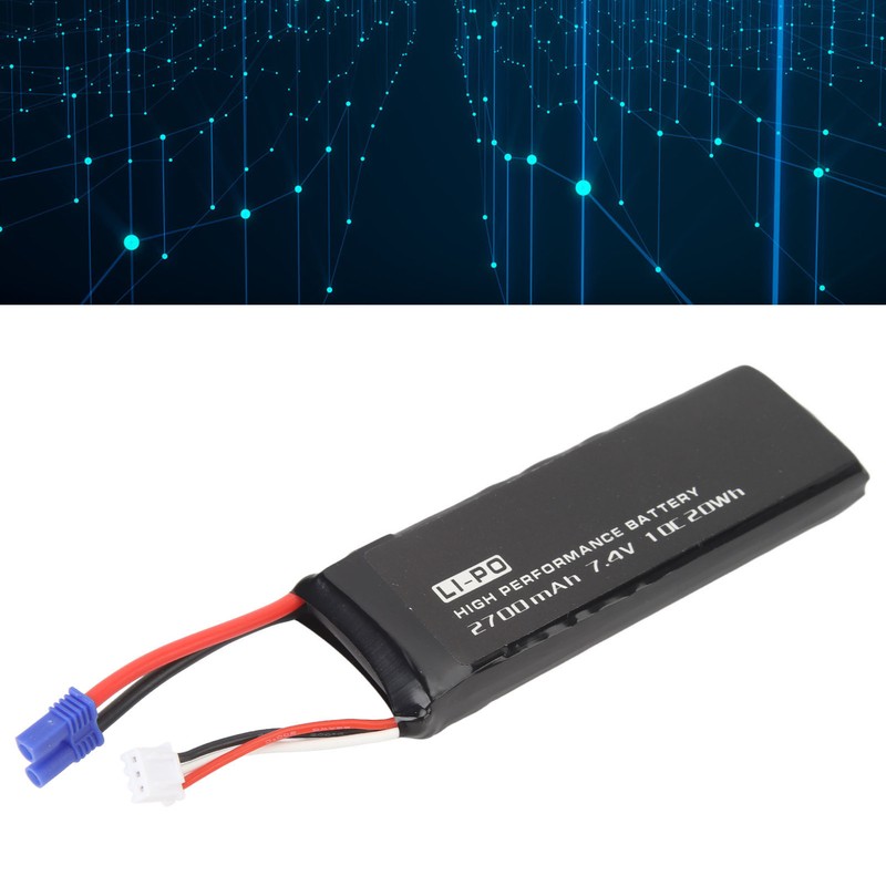 7.4V 2700mAh 10C 20Wh Lipo Battery For Hubsan H501S RC