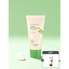 Skinfood Berry Calming Sun Cream + Free (Acorn Cleansing Foam 30ml) / 스킨푸드 베리 진정 선크림+증정(에이콘클렌징폼30ml)
