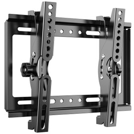 JXMTSPW Tilt TV Wall Mount for 14-42 Inch Screens, Monitor Mount, VESA Mount Max 200x200mm, TV Wall Mount Max 25kg