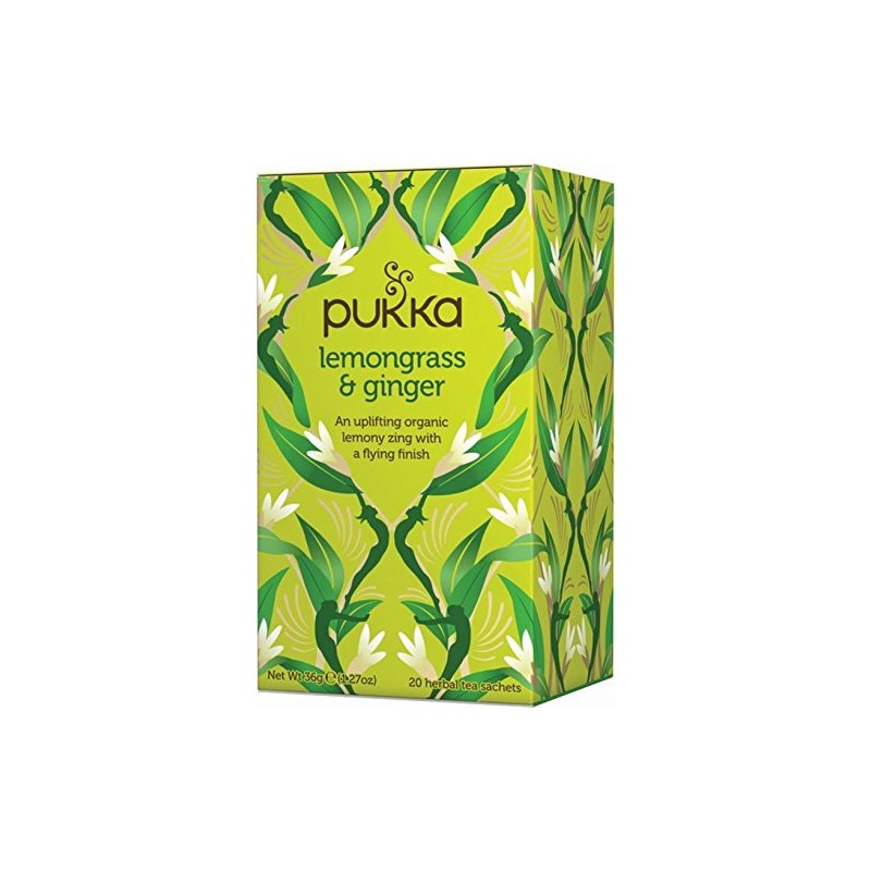 Pukka Herbal AYURVEDA Organic Lemongrass & Ginger Tea 20bags (Pack