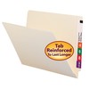 Smead End Tab File Folder, Shelf-Master Reinforced Straight-Cut Tab, Letter