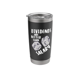 Stock Investor Dividends Finance forex Trading Stainless Steel Insulated Tumbler