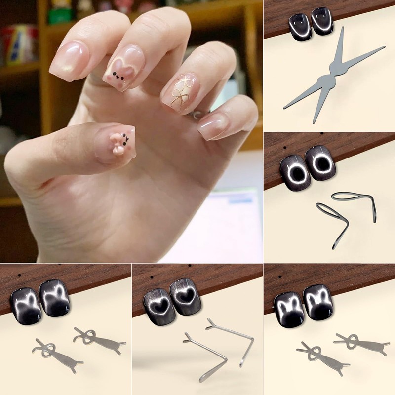 Nail Tools Cat Eye Nail Nail Set of 13 Y-Shaped