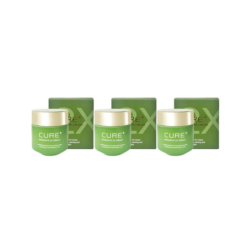 Kamjt Mum 김정문알로에 큐어 플러스인텐시브 2X 크림50g x3개 밤타입 Kim