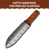 Garden Guru Hori Hori Gardening Knife for Weeding, Digging, Pruning,