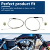 Xspeedonline 56884-07 42" Throttle Cable and 56885-07 42.5" Idle Cable